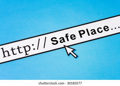 Concept Of Online Safe Place, Social Issues