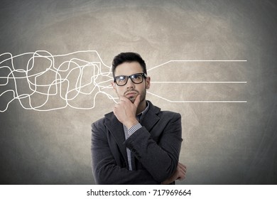 concept of organization and business planning - Shutterstock ID 717969664