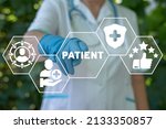 Concept of patient care, safety, experience and satisfaction. Medical client centred. Medicine customer focus. Healthcare client-oriented.