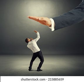 Concept Photo Conflict Between Subordinate Boss Stock Photo 216004096 ...