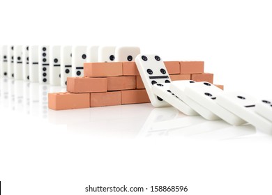 Concept For A Planned Strategy To Stop A Domino Effect