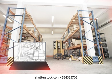 concept of planning at warehouse          