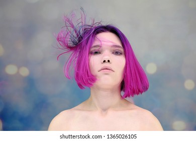 Short Hair Punk Girl Images Stock Photos Vectors Shutterstock