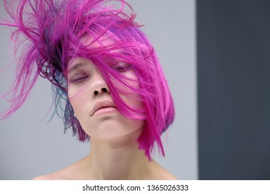 Short Hair Punk Girl Images Stock Photos Vectors Shutterstock