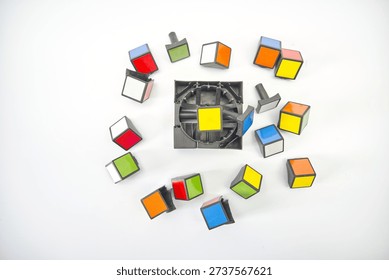 Concept of problem-solving, data analysis, and the search for strategic solutions