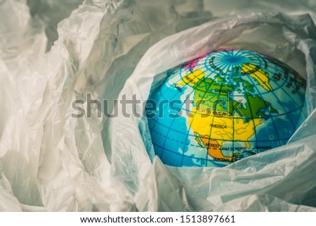 Similar – #A# World in the garbage