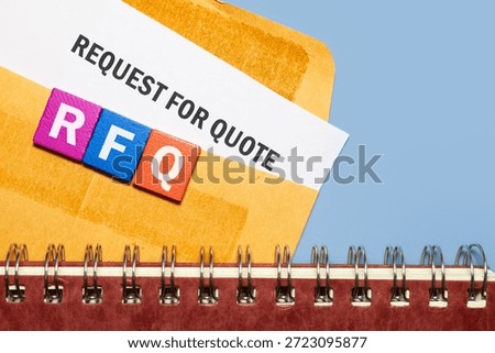 Concept of RFQ , Request for quote issued by customer to the vendor.