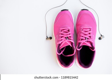 pink workout shoes