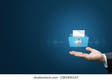 The concept of secure archiving of files and data.