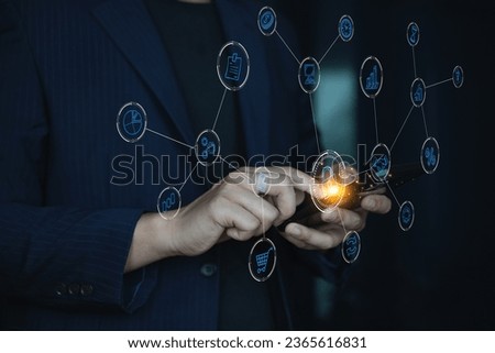 Concept of security data network, Prevent online identity theft, user and password login on visual screen, Accessory lock on network. 