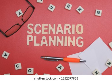 Concept shot on scenario planning where management is making assumptions on what the future is - Shutterstock ID 1652377933