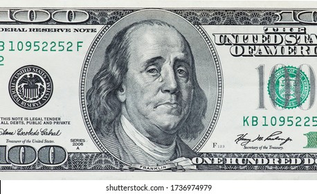 Concept showing devaluation of american dollars by Quantitative easing programme - crying Benjamin Franklin - Shutterstock ID 1736974979