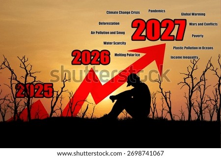 The concept of social problems that are increasing every year, people are hopeless, poor, and abandoned by God.