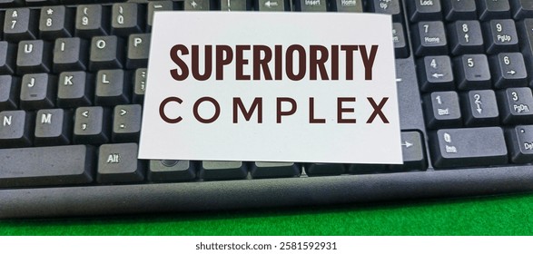 Concept of Superiority Complex and Arrogant Behavior. 
