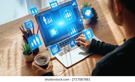 Concept of target group strategy optimizes digital marketing. This approach focuses on specific target group demographics, enhancing campaigns for effective reach and engagement. Gist