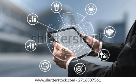Concept of target group strategy optimizes digital marketing. This approach focuses on specific target group demographics, enhancing campaigns for effective reach and engagement. Gist