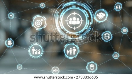 Concept of target group strategy optimizes digital marketing. This approach focuses on specific target group demographics, enhancing campaigns for effective reach and engagement. Gist