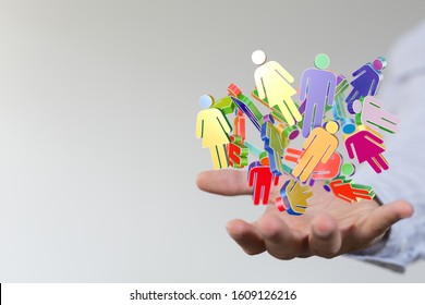 Concept of teamwork and partnership - Shutterstock ID 1609126216
