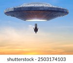 The concept of an The term "flying saucer" typically refers to a disc-shaped object, often associated with extraterrestrial spacecraft, that is believed to travel through Earth