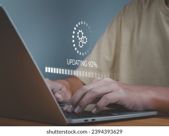 The concept is updating data or operating system software, revamping the system to provide modern functionality. Release new versions for future use by users.