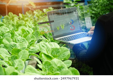 The concept of using AI and smart farming
