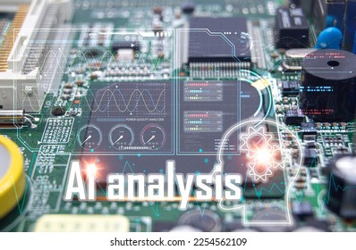 The concept of using artificial intelligence to help in job analysis - Shutterstock ID 2254562109