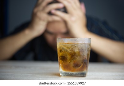 Concept Of Withdrawal Symptoms From Alcohol Or Alcoholic Diseases