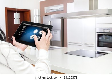 Conception Of Smart Kitchen Controlled By Tablet Application