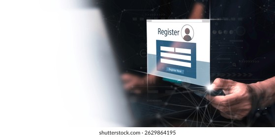 Concepts of cybersecurity technology and data protection on the Internet, encrypted connections, password protected systems and storage.