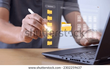 Concepts of information management and document networking. Searching for documents in online archives, document management, archiving and technology to process paperless digital documents. 