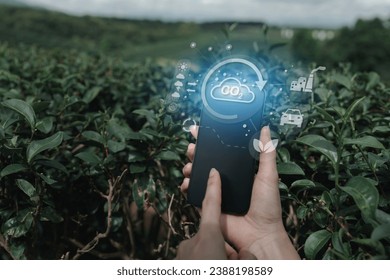 Concepts reducing carbon dioxide emissions, campaigns to destroy the environment and reduce global warming, balancing the air, using technology to prevent Co2 emissions, using renewable energy.