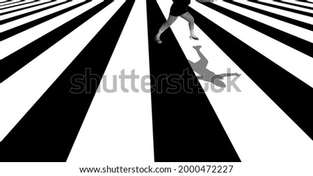 Similar – Image, Stock Photo half fish Shadow