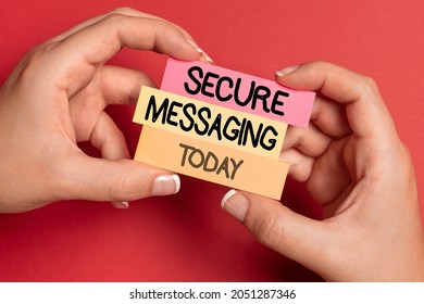 Conceptual caption Secure Messaging