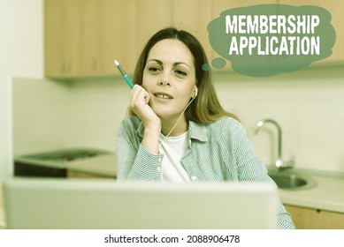 Conceptual Display Membership Application. Business Idea Gateway To Any Organization To Check If Eligible Abstract Working At Home Ideas, Interior Decoration Live Video Blog