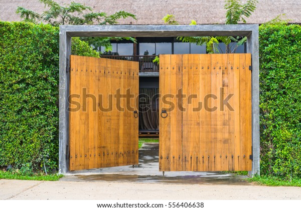 Conceptual Image Open Door Policy Opportunity Stock Photo Edit