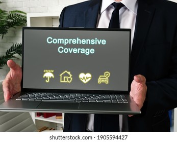 Conceptual Photo About Comprehensive Coverage With Written Text.
