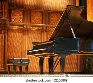 Concert grand piano