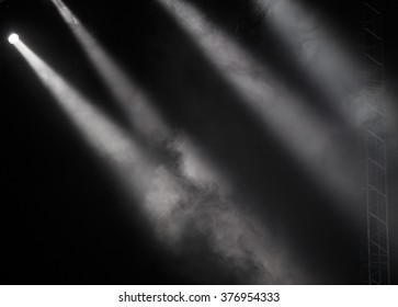 Concert Lighting Against A Dark Background Ilustration