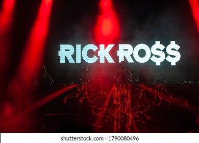 Concert Of Music Artist Rick Ross At Hip Hop Zije, Bratislava, Slovakia, 29.06 - 01.07.2018