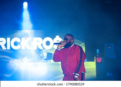 Concert Of Music Artist Rick Ross At Hip Hop Zije, Bratislava, Slovakia, 29.06 - 01.07.2018