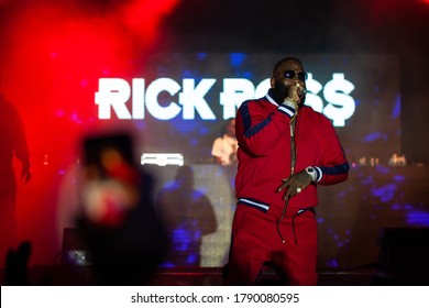 Concert Of Music Artist Rick Ross At Hip Hop Zije, Bratislava, Slovakia, 29.06 - 01.07.2018