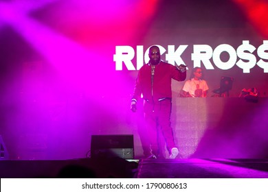 Concert Of Music Artist Rick Ross At Hip Hop Zije, Bratislava, Slovakia, 29.06 - 01.07.2018