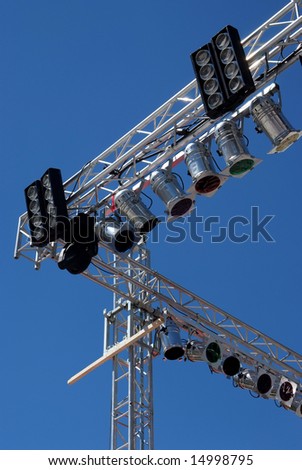 Similar – Sound reinforcement at a party