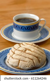 Concha Sweet Bread Traditional Bakery Of Mexico