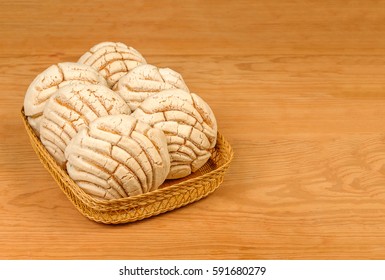 Conchas sweet bread traditional bakery of Mexico