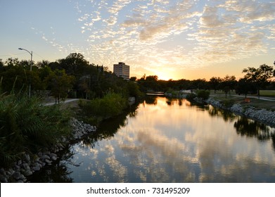 Concho River Reflection