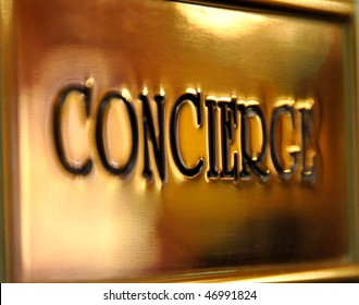 Concierge Sign