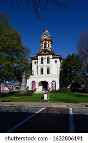 Concord, NC / USA - 01/19/2020 - Concord Arts Building Downtown.