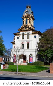 Concord, NC / USA - 01/19/2020 - Concord Arts Building Downtown.