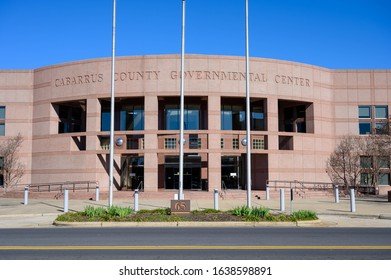 Concord, NC / USA - 01/19/2020 - Cabarus County Government Cente